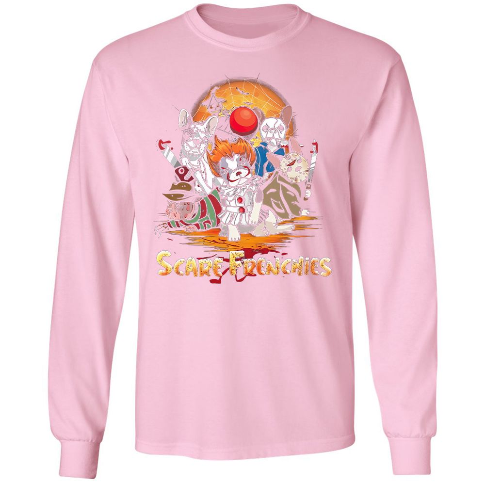 Long Sleeve T-Shirt - WFA83BWB - Light Pink - 3