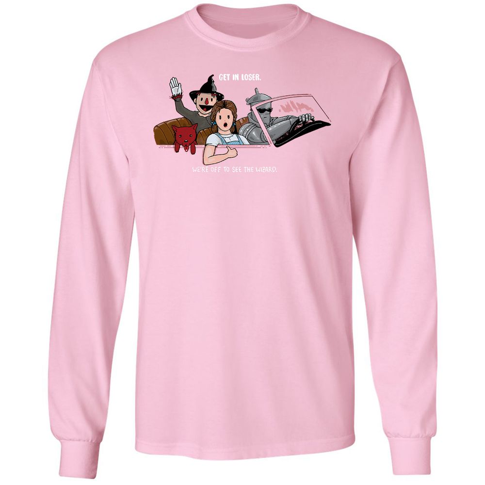Long Sleeve T-Shirt - 5DQSDZXU - Light Pink - 3