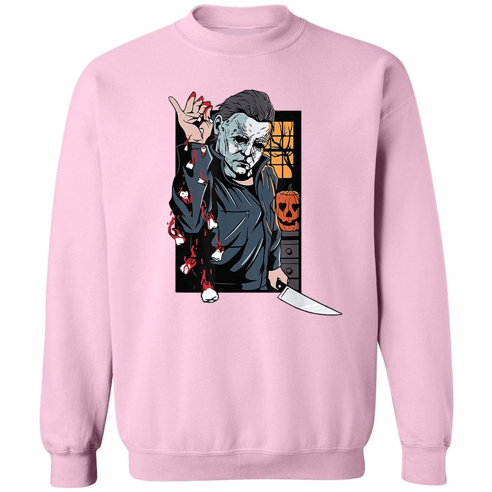 Classic Unisex Sweatshirt - C1LPBXFZ - Light Pink - 3