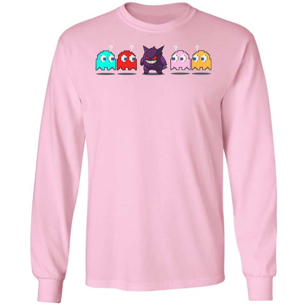 Long Sleeve T-Shirt - M9FAK2Y9 - Light Pink - 3