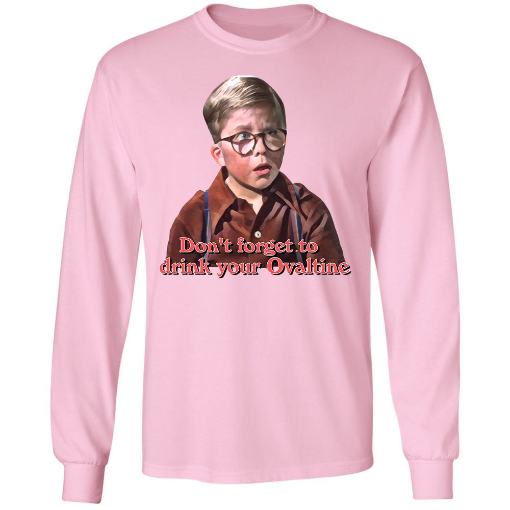 Long Sleeve T-Shirt - A18R74AH - Light Pink - 3