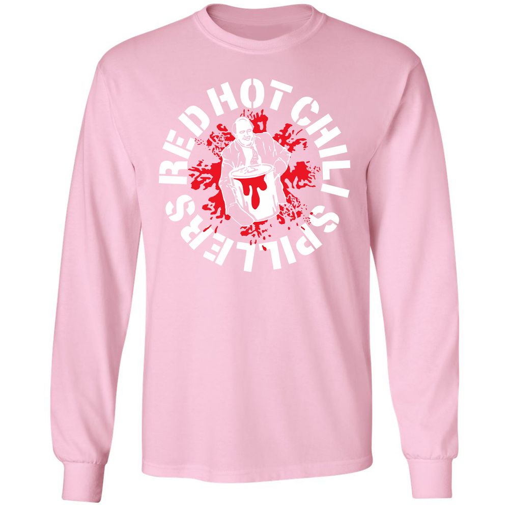 Long Sleeve T-Shirt - DJXP4R5K - Light Pink - 3