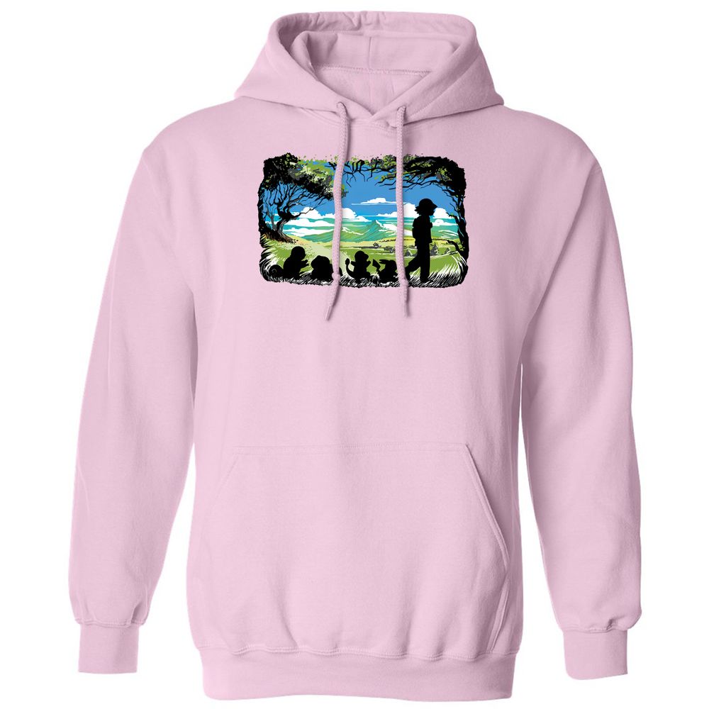Classic Unisex Hoodie - NC1CKYDL - Light Pink - 3