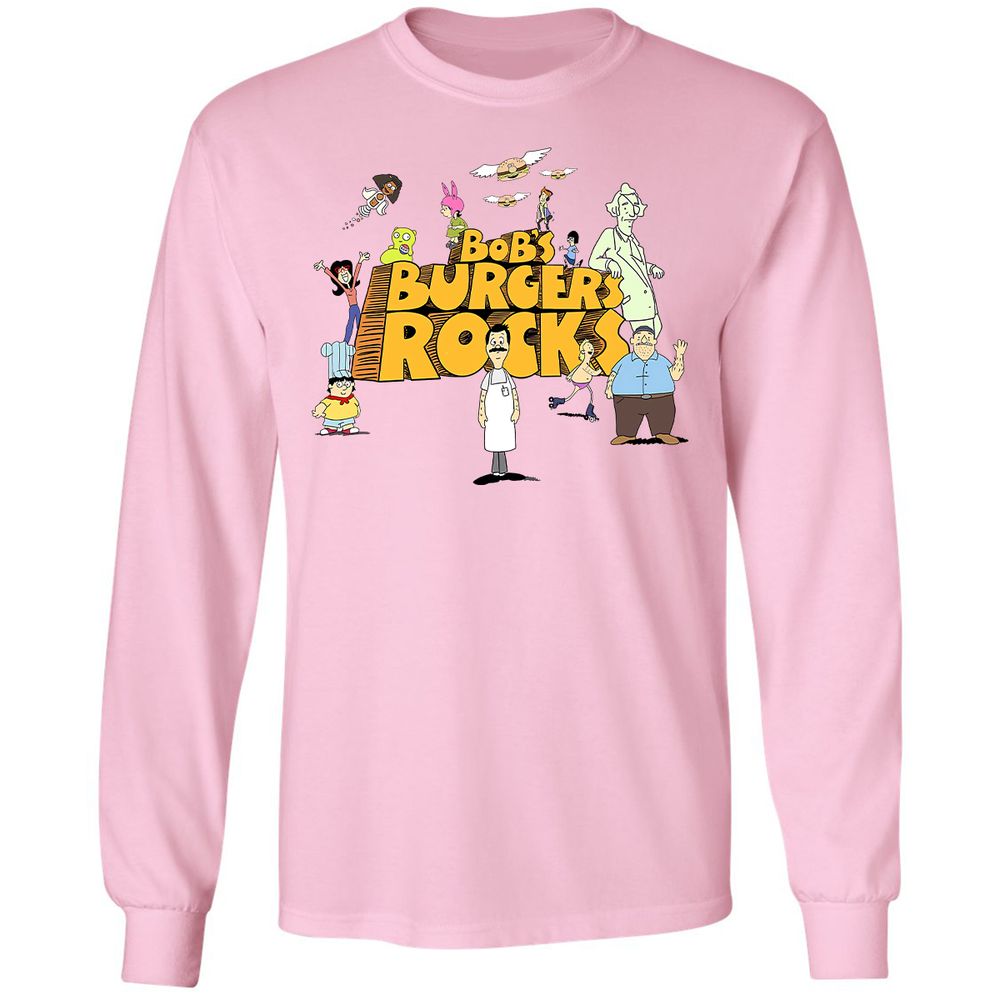 Long Sleeve T-Shirt - XXUZSES3 - Light Pink - 3