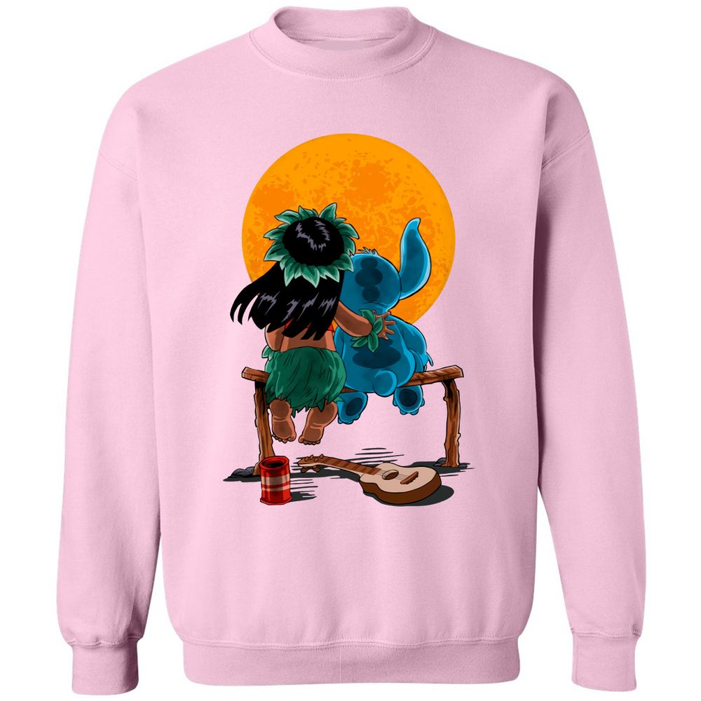 Classic Unisex Sweatshirt - WUSAJA11 - Light Pink - 3