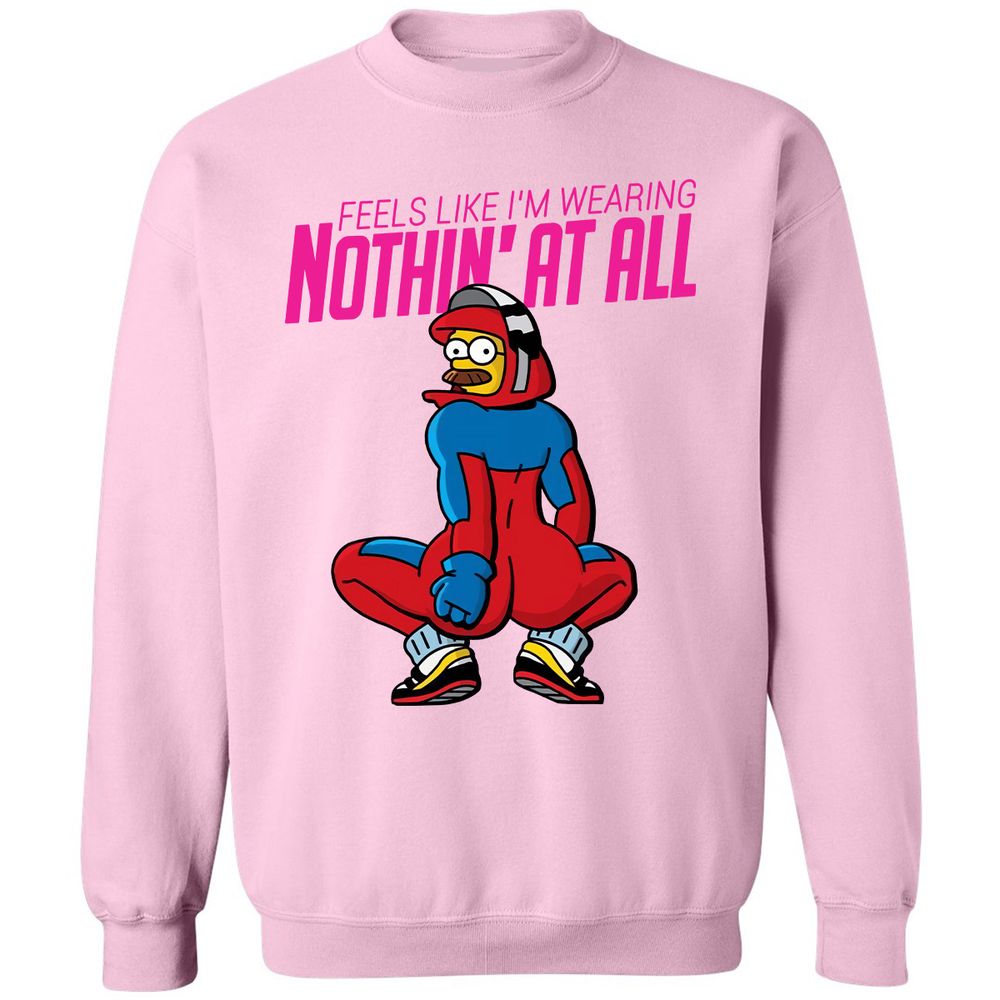 Classic Unisex Sweatshirt - LWBSH1Y3 - Light Pink - 3