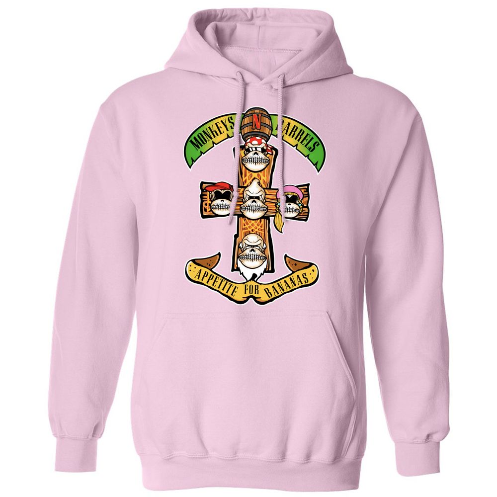 Classic Unisex Hoodie - NGX4TD6Q - Light Pink - 3