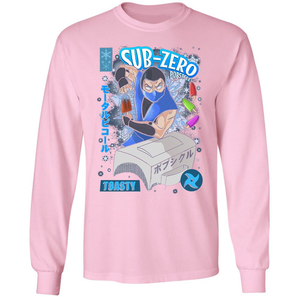 Long Sleeve T-Shirt - 1B5AEQ54 - Light Pink - 3