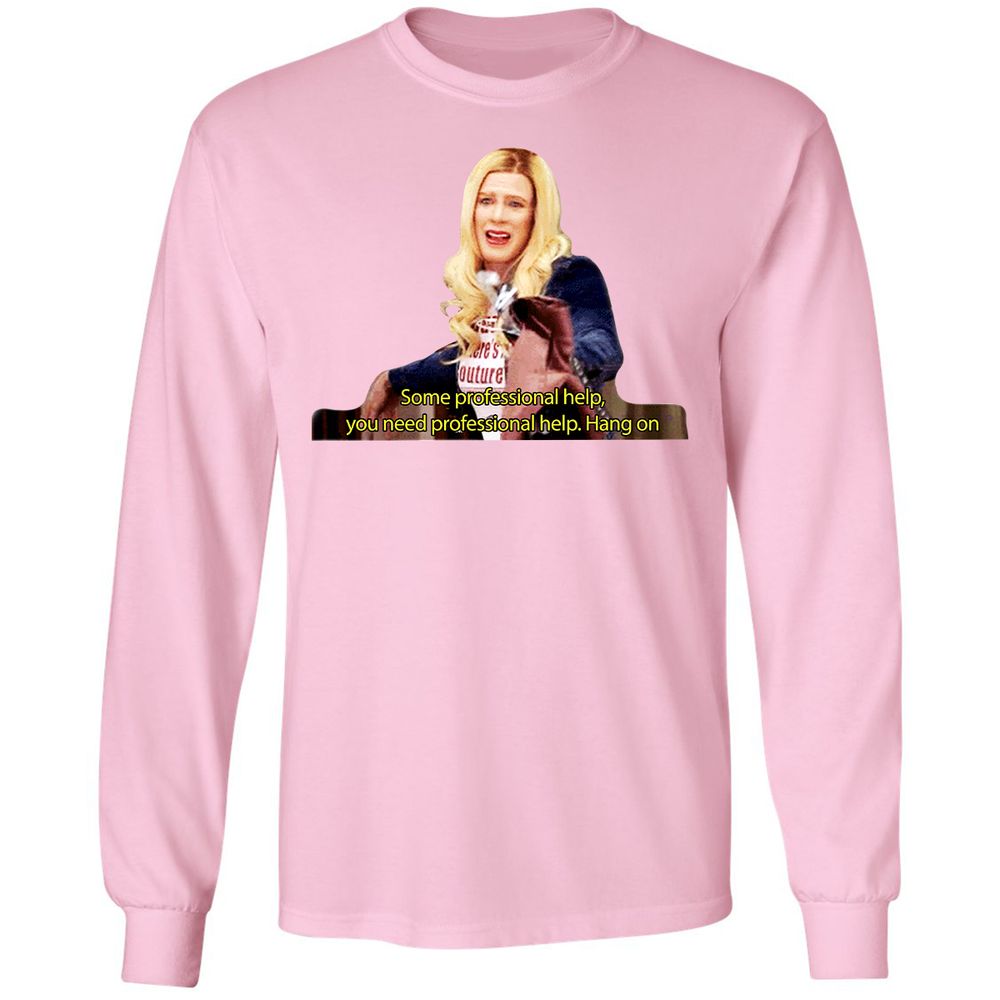 Long Sleeve T-Shirt - LJG6Z46G - Light Pink - 3
