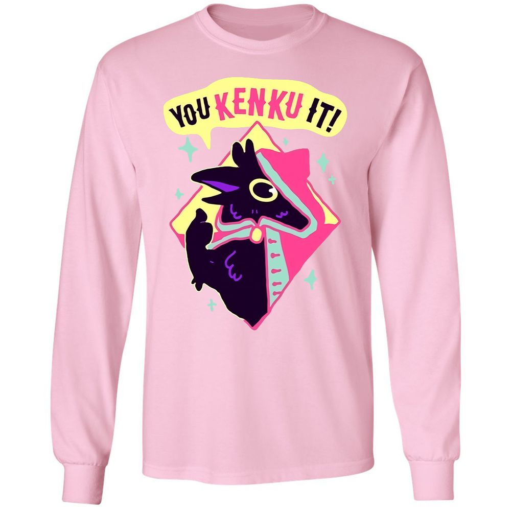 Long Sleeve T-Shirt - E1YKPWSX - Light Pink - 3