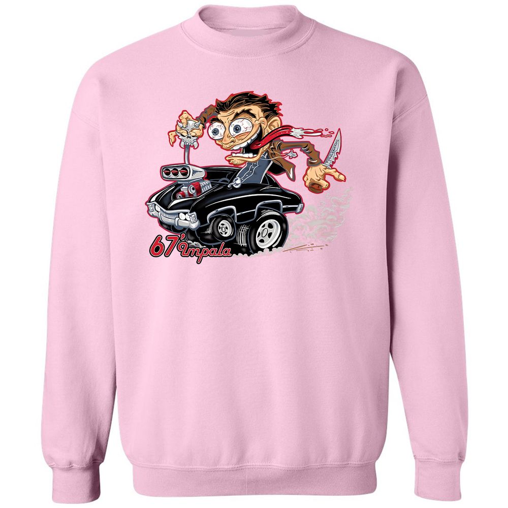 Classic Unisex Sweatshirt - 1UW2RVB9 - Light Pink - 3