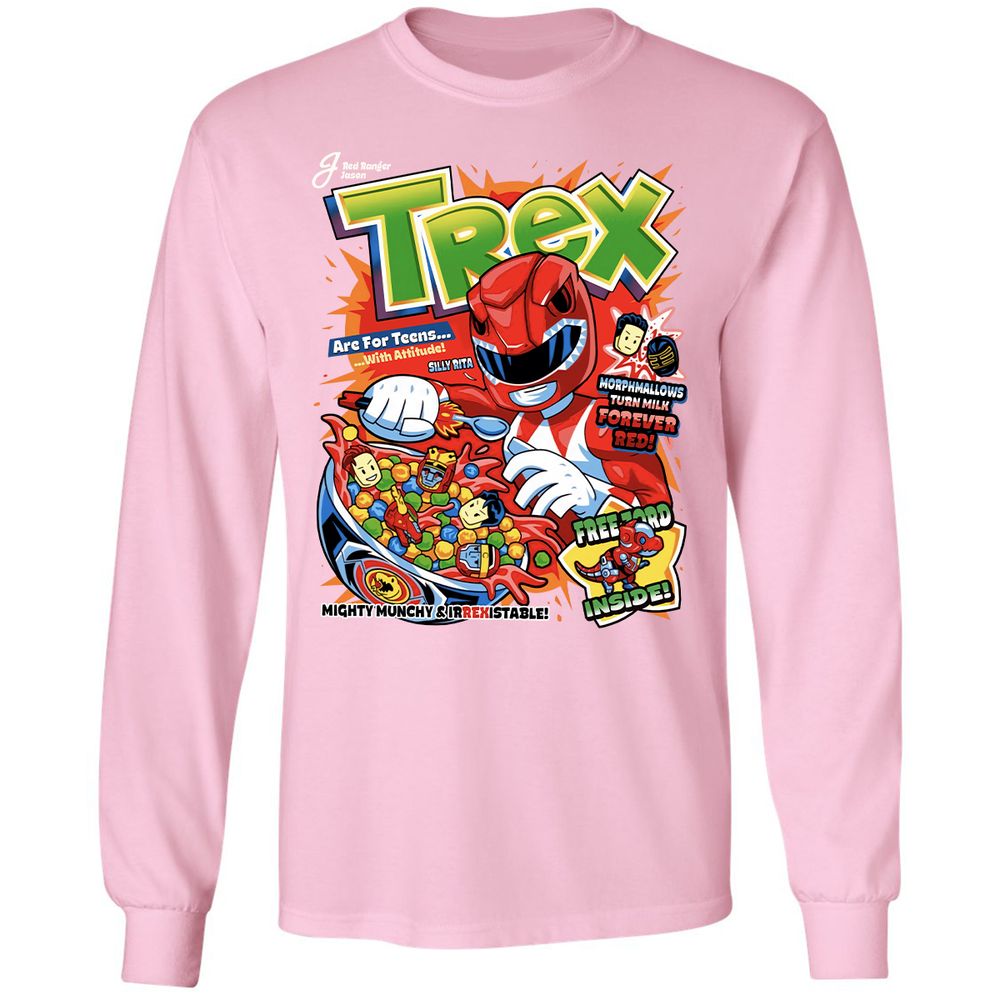 Long Sleeve T-Shirt - S4QWXD88 - Light Pink - 3