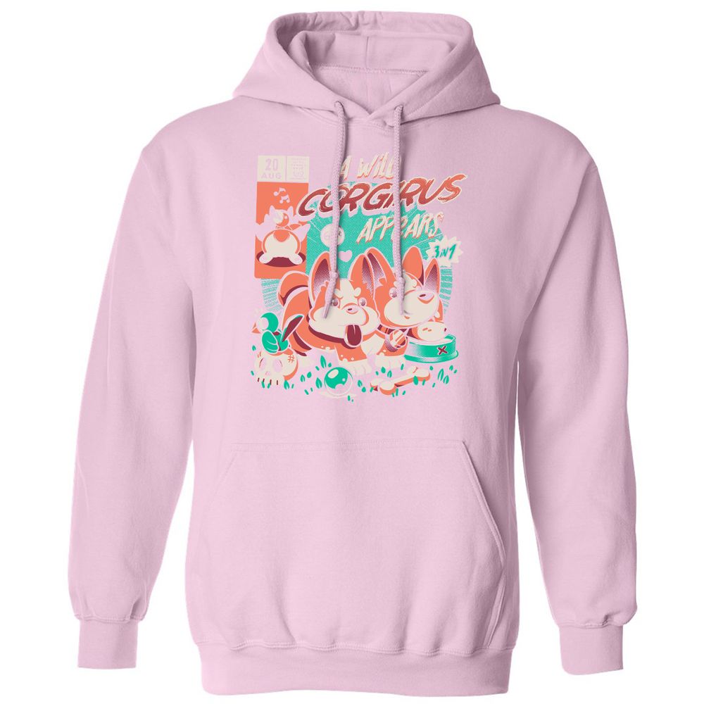 Classic Unisex Hoodie - UUYA156A - Light Pink - 3