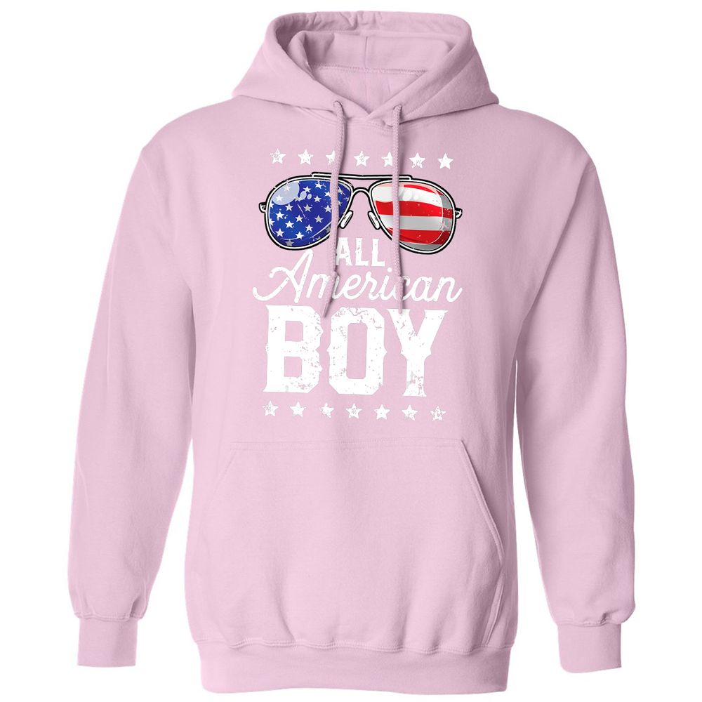 Classic Unisex Hoodie - 7YL5B5E4 - Light Pink - 3