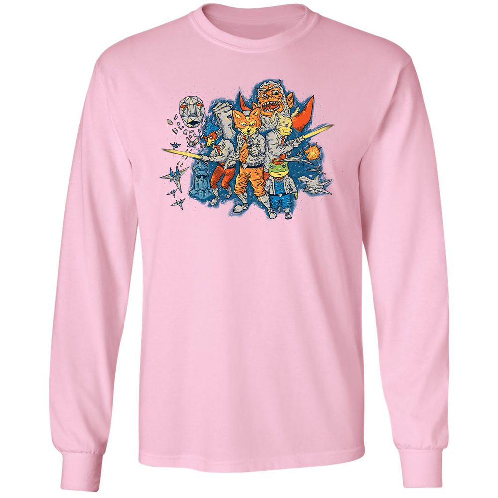Long Sleeve T-Shirt - ZBWGULX3 - Light Pink - 3