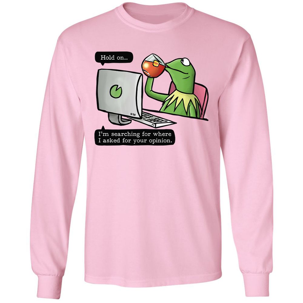 Long Sleeve T-Shirt - Y2DS4FCW - Light Pink - 3