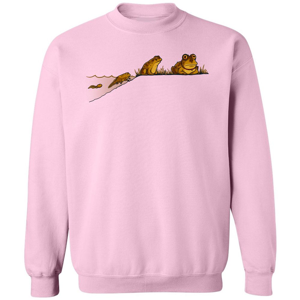 Classic Unisex Sweatshirt - GJ64NM5Y - Light Pink - 3