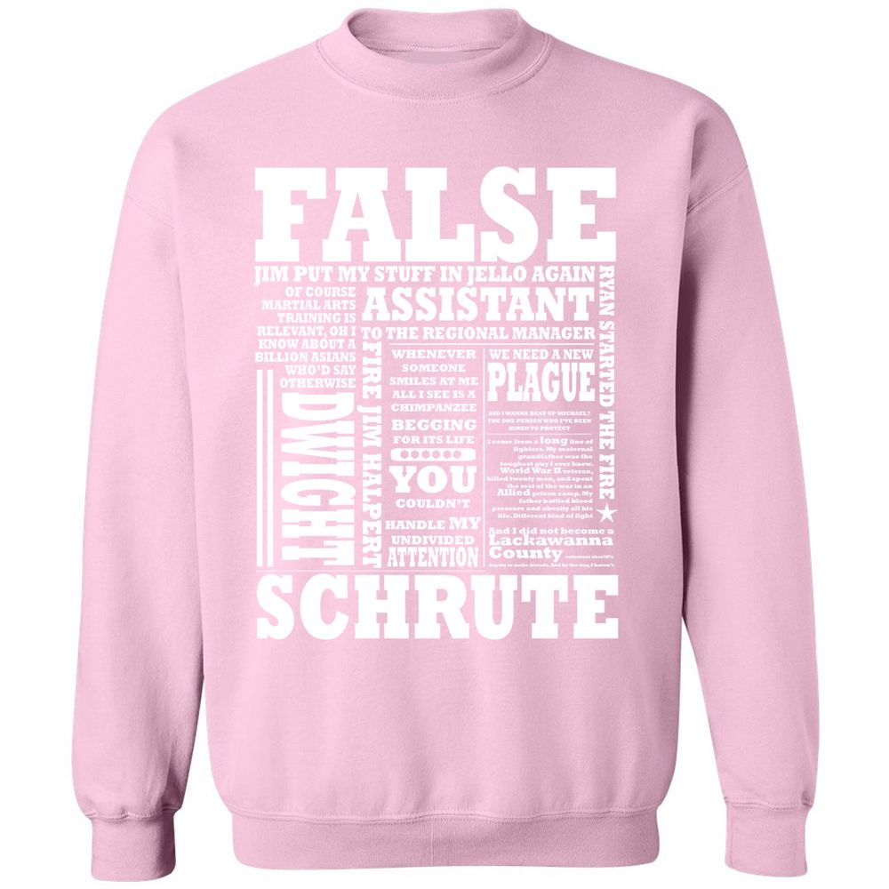 Classic Unisex Sweatshirt - 1X6P8F49 - Light Pink - 3