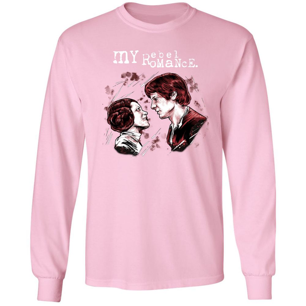 Long Sleeve T-Shirt - E58F9LM7 - Light Pink - 3