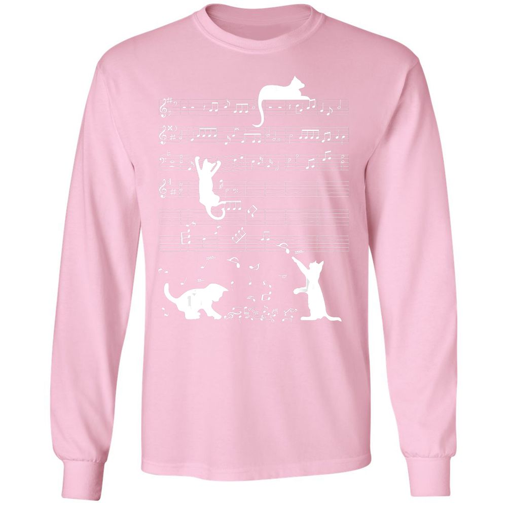 Long Sleeve T-Shirt - 68MBX9BK - Light Pink - 3