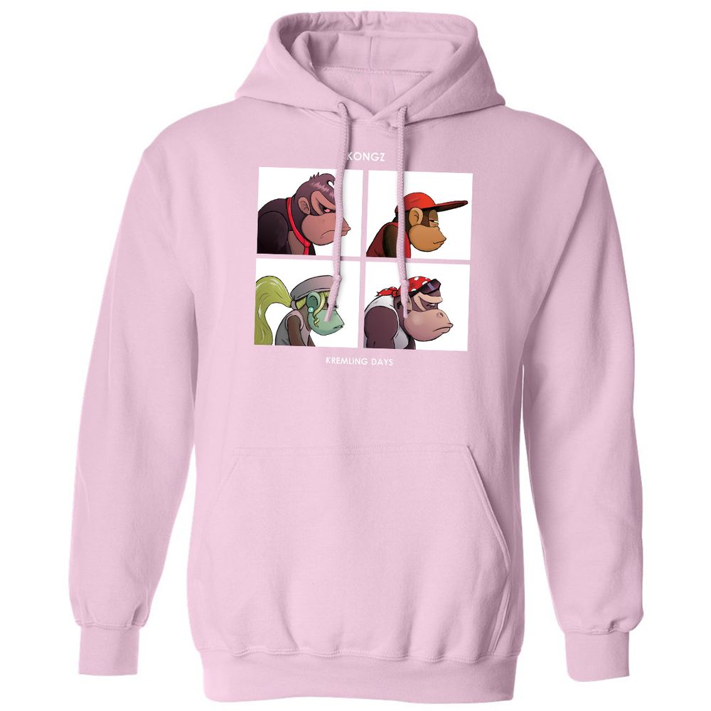Classic Unisex Hoodie - 7XLX8YHH - Light Pink - 3