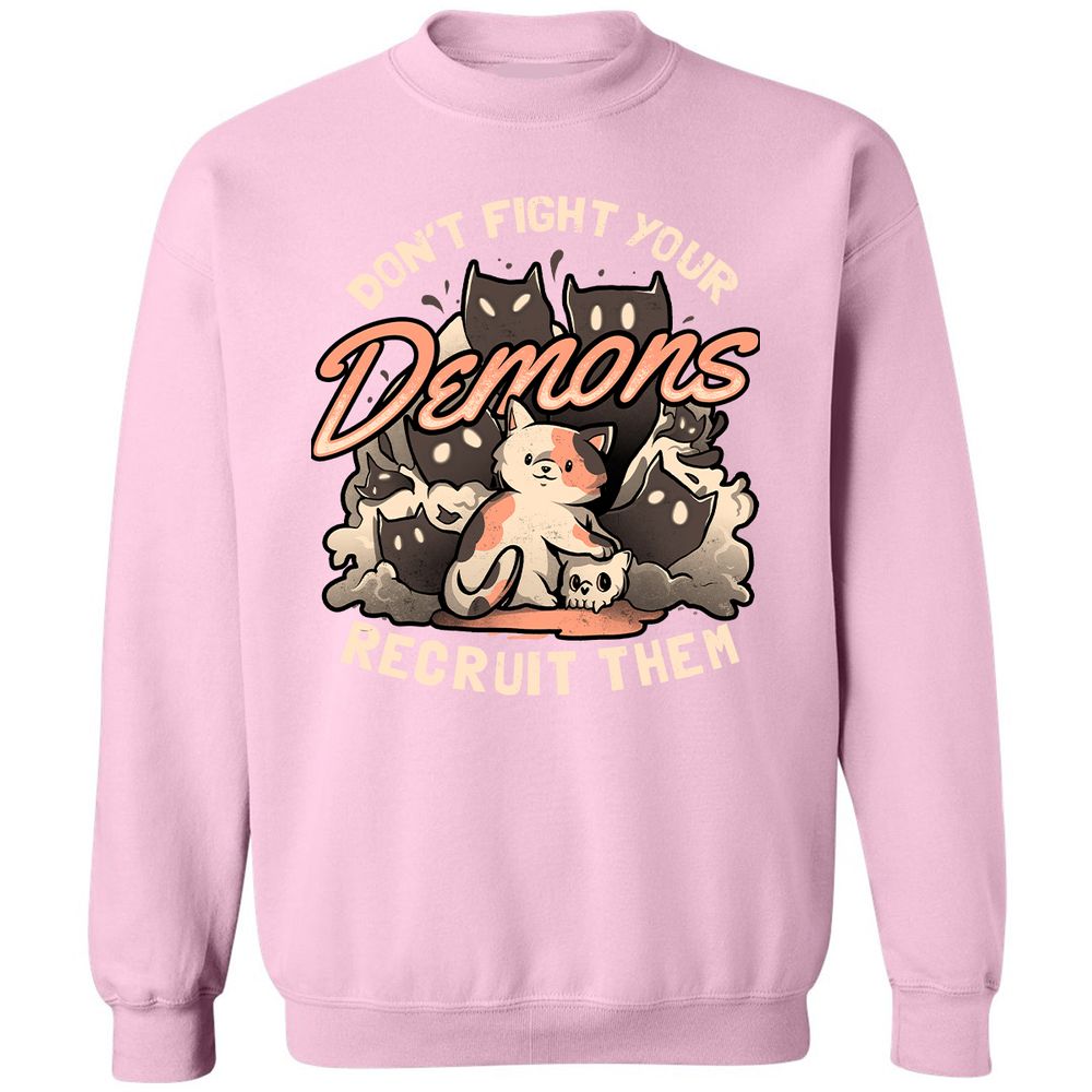 Classic Unisex Sweatshirt - ZWZZ3K1G - Light Pink - 3