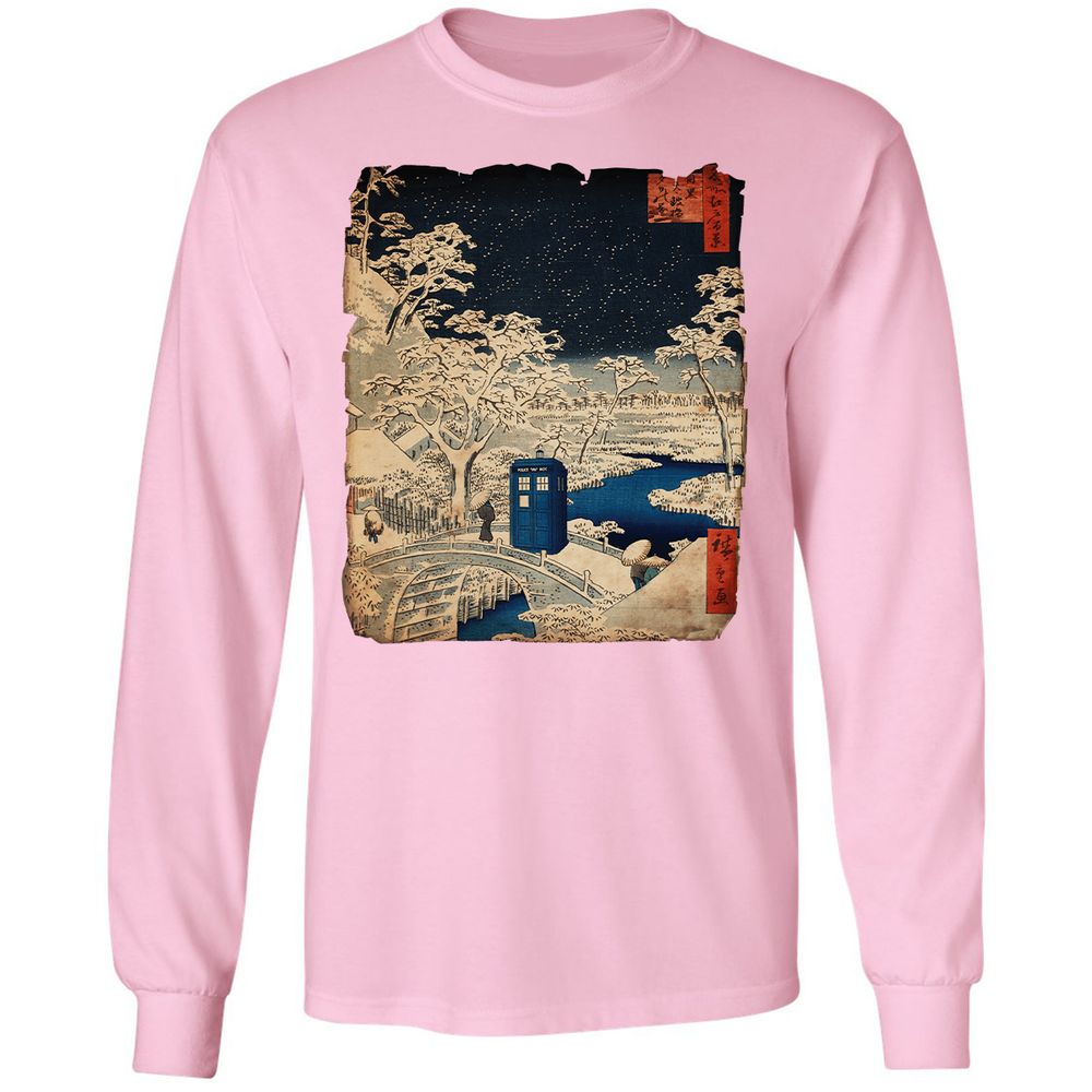 Long Sleeve T-Shirt - G4LP5BSZ - Light Pink - 3