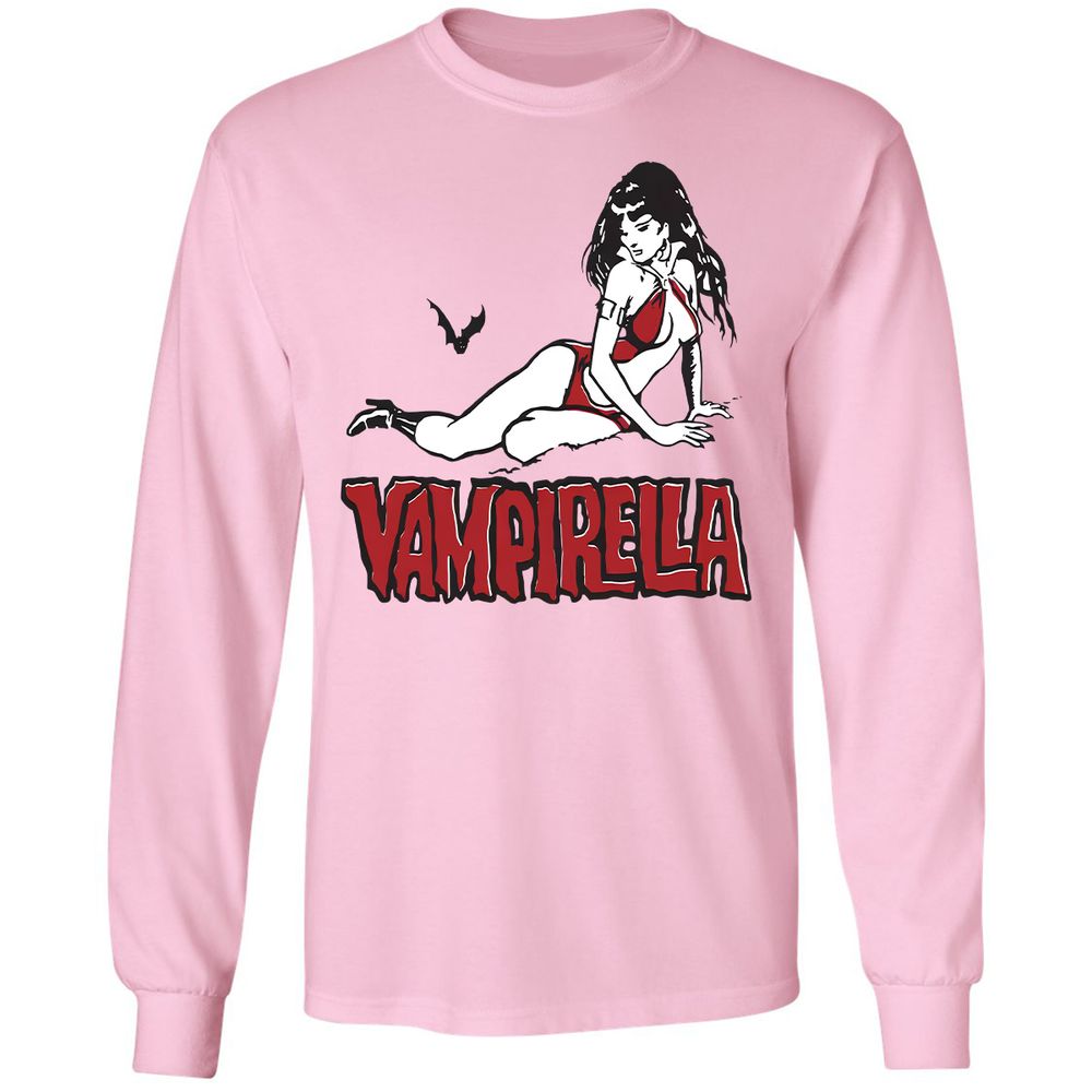 Long Sleeve T-Shirt - Q3WY31CW - Light Pink - 3