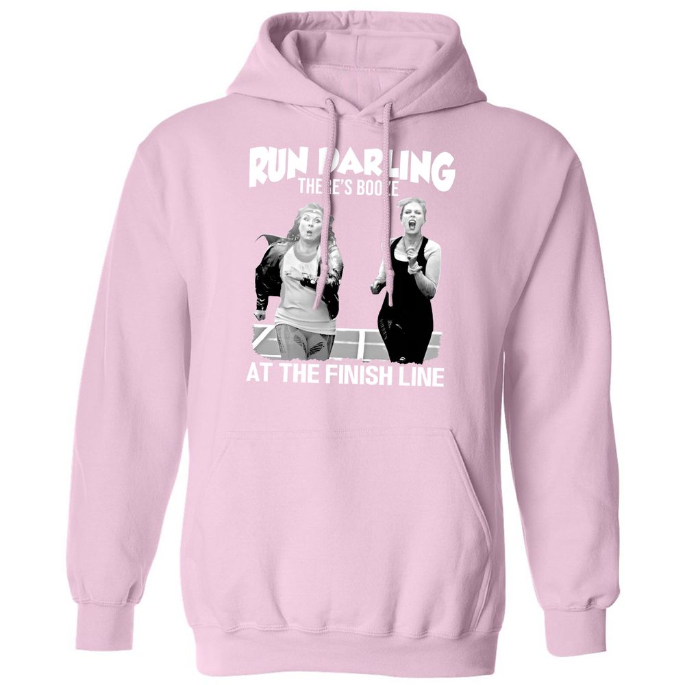 Run Darling Classic Unisex Hoodie - Light Pink - 3