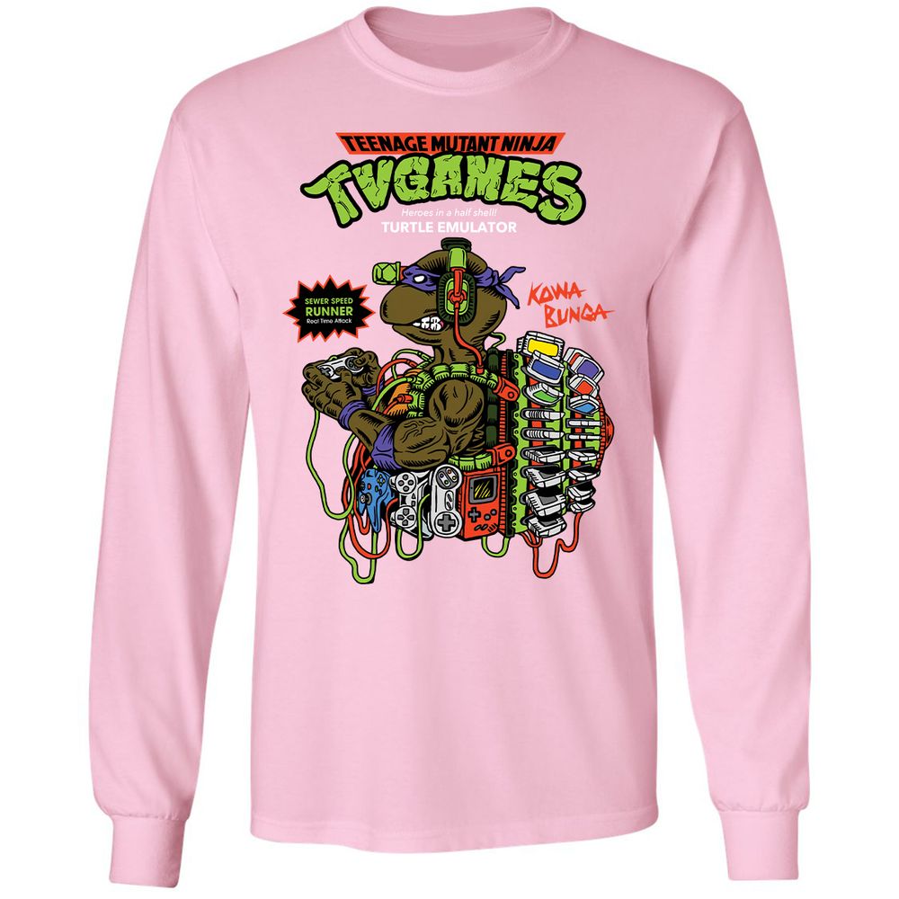 Long Sleeve T-Shirt - GYRCE3WX - Light Pink - 3