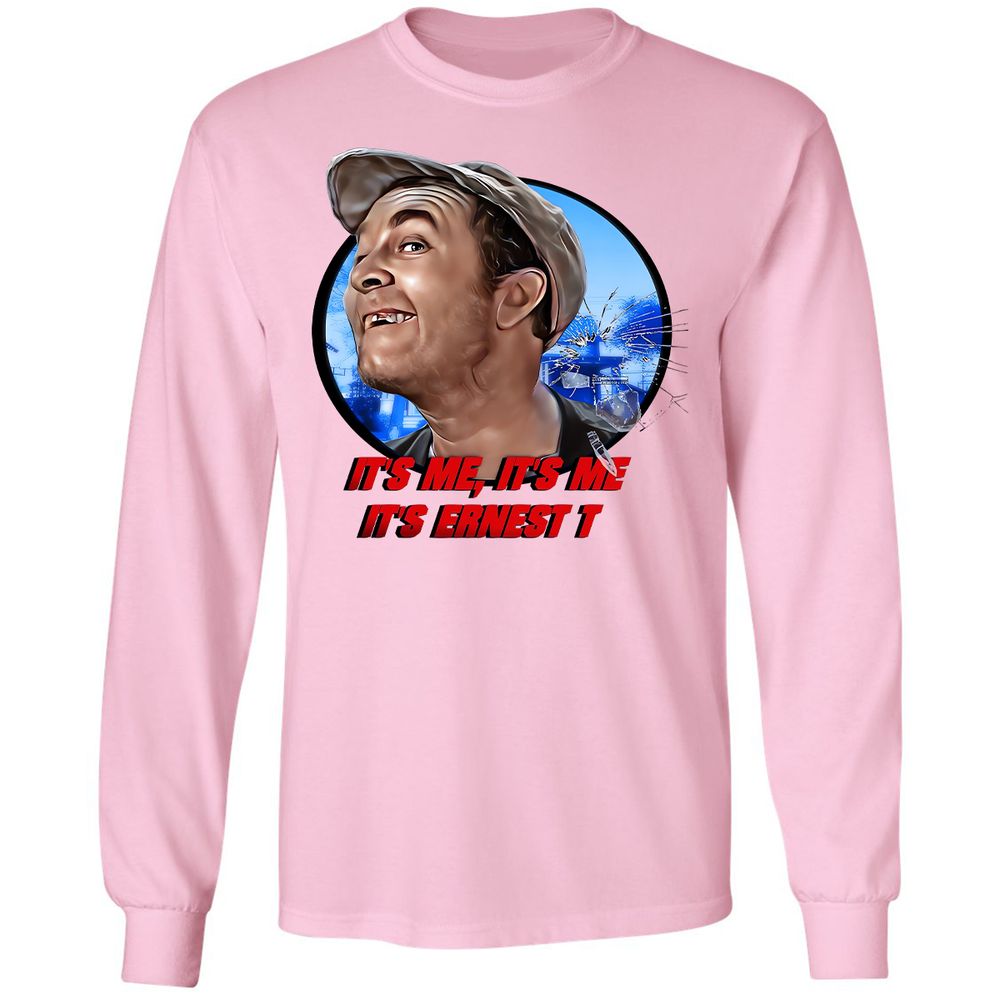 Long Sleeve T-Shirt - B1W3JKT5 - Light Pink - 3