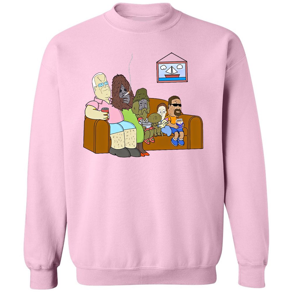 Classic Unisex Sweatshirt - 2QU2ZBXJ - Light Pink - 3