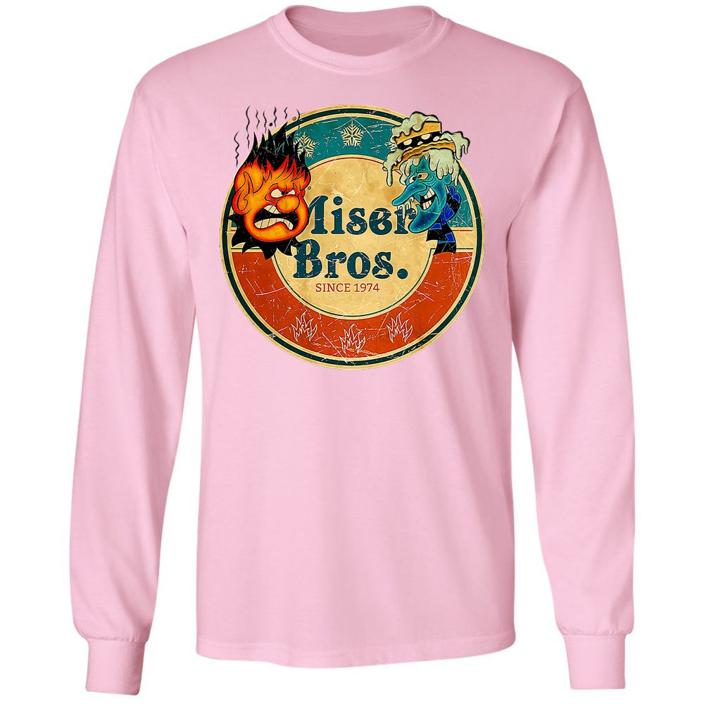 Long Sleeve T-Shirt - BLAHT5V2 - Light Pink - 3