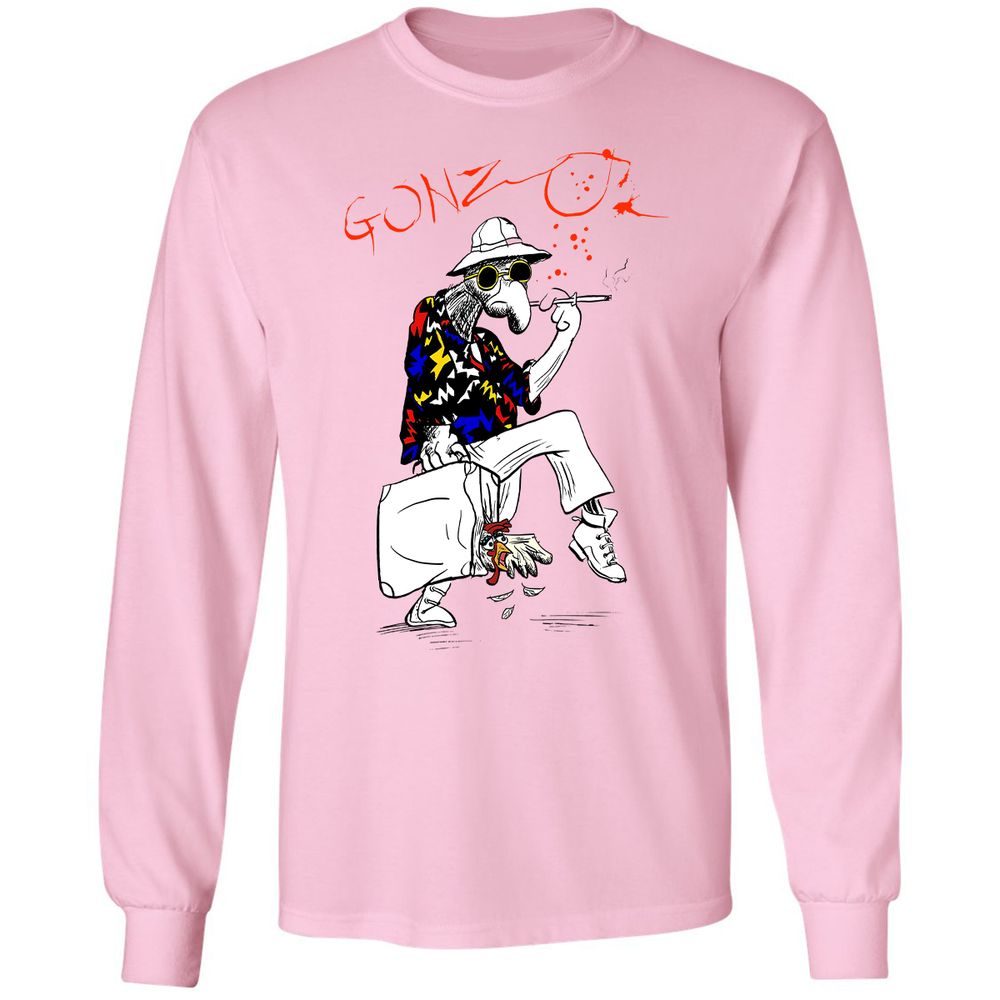 Long Sleeve T-Shirt - 4KDSZ31K - Light Pink - 3
