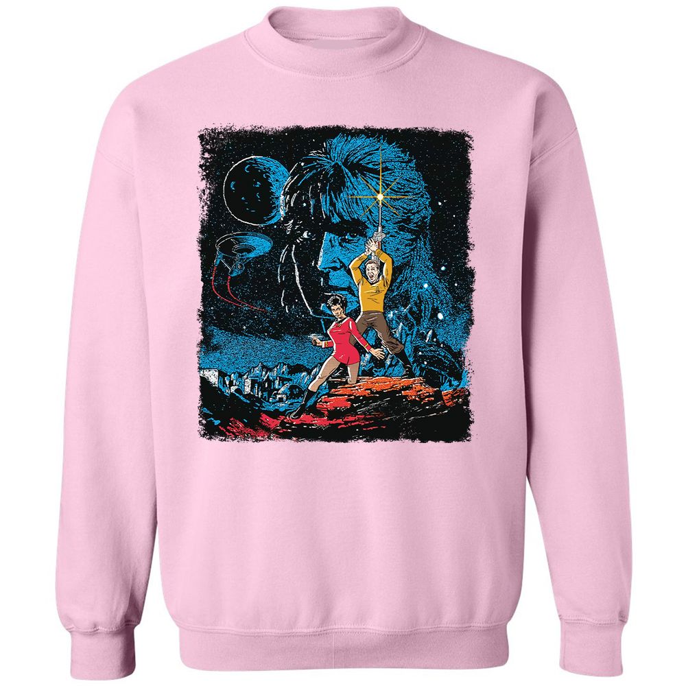 Classic Unisex Sweatshirt - ATXRKP9Z - Light Pink - 3