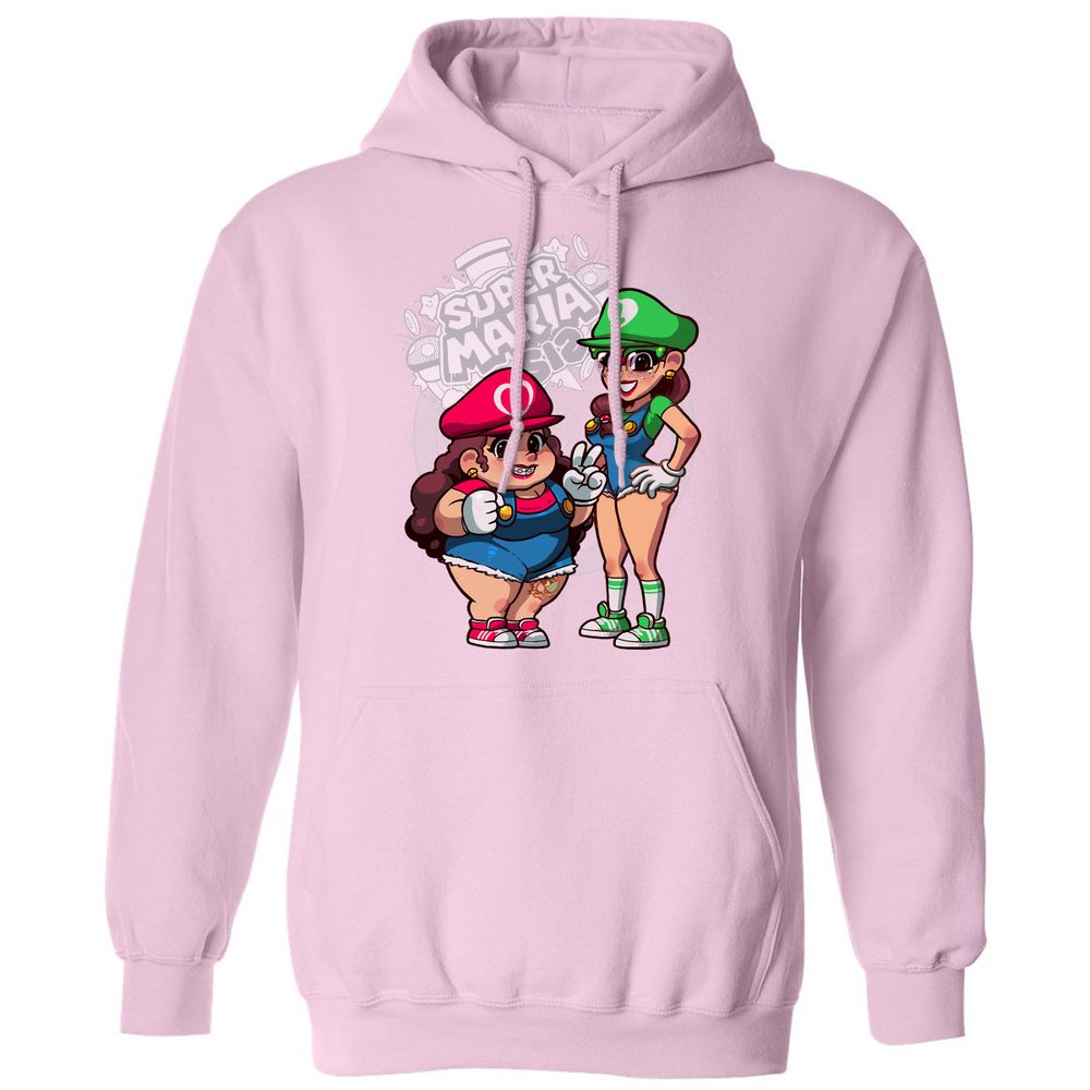 Classic Unisex Hoodie - W232VY38 - Light Pink - 3