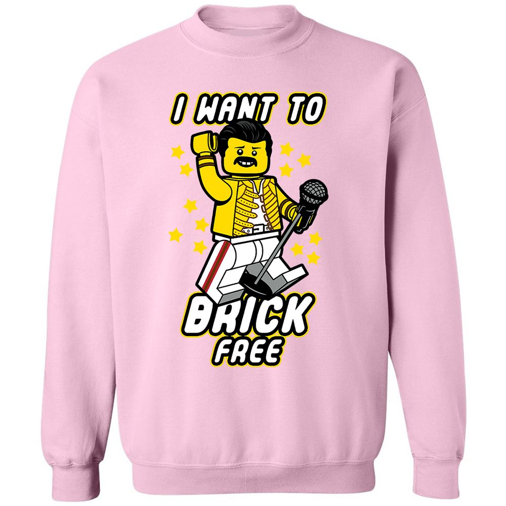 Classic Unisex Sweatshirt - KRBV7UMY - Light Pink - 3