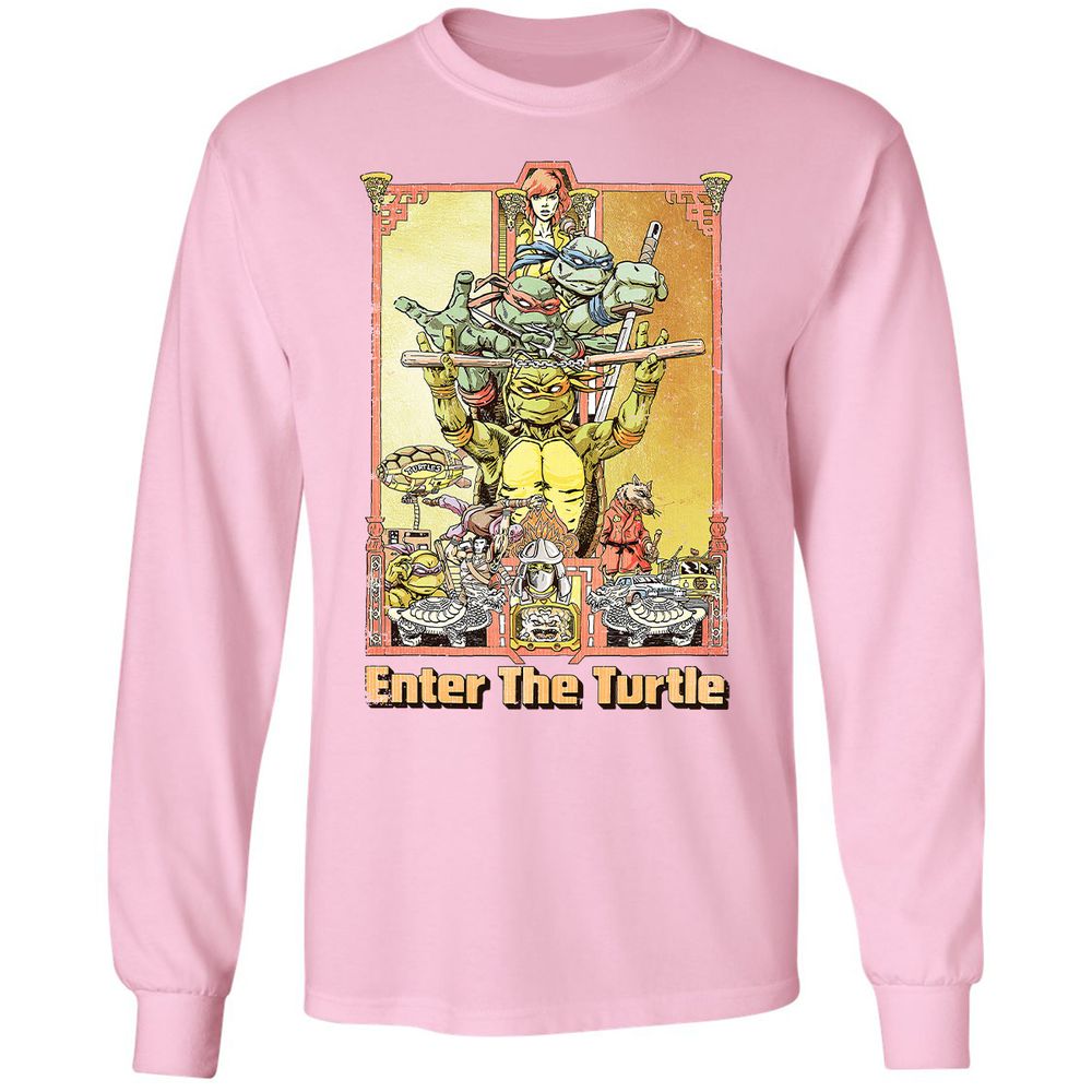 Long Sleeve T-Shirt - UA8PYZ84 - Light Pink - 3