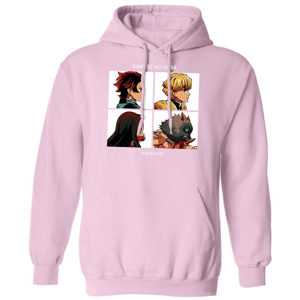 Classic Unisex Hoodie - ZS4VU1G6 - Light Pink - 3