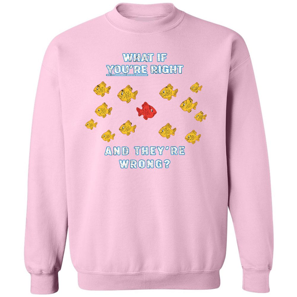 Classic Unisex Sweatshirt - BQNCJ7ZA - Light Pink - 3
