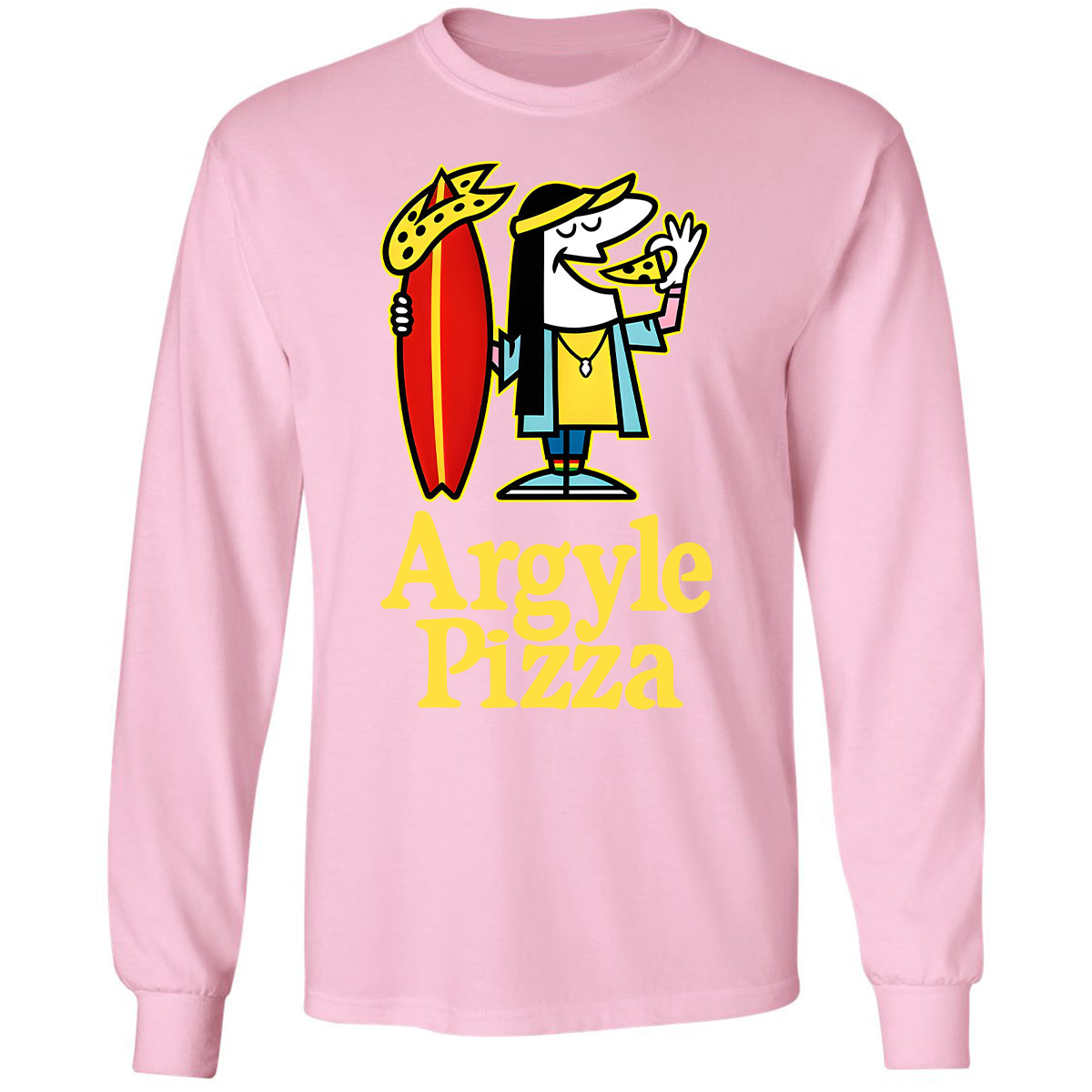 Long Sleeve T-Shirt - RFFP7KRF - Light Pink - 3