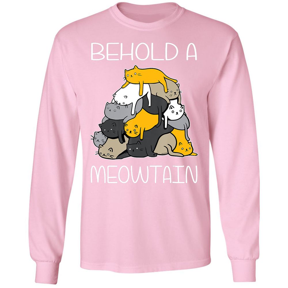 Long Sleeve T-Shirt - CPWWH93B - Light Pink - 3