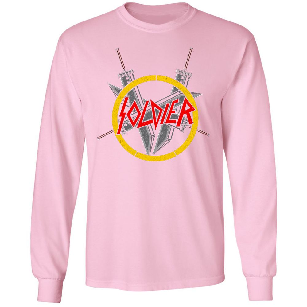 Long Sleeve T-Shirt - DXMPEDKM - Light Pink - 3