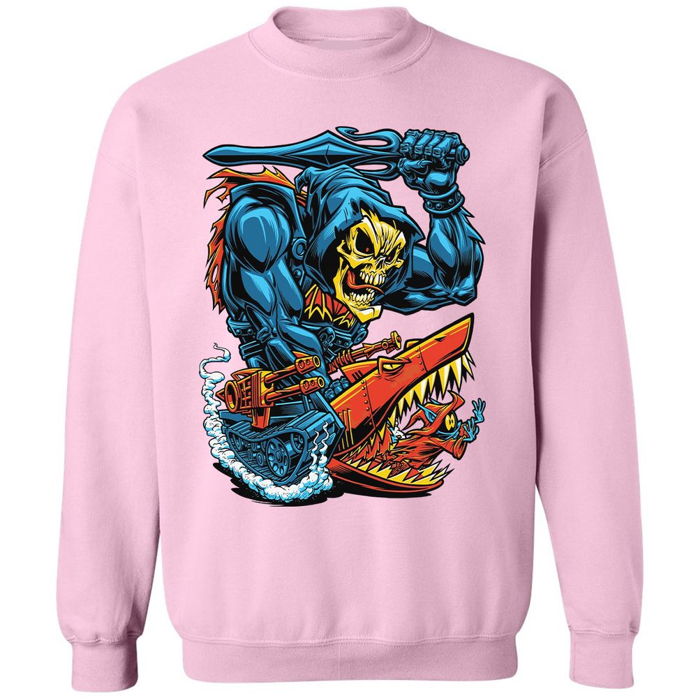 Classic Unisex Sweatshirt - 5KAV7NEE - Light Pink - 3