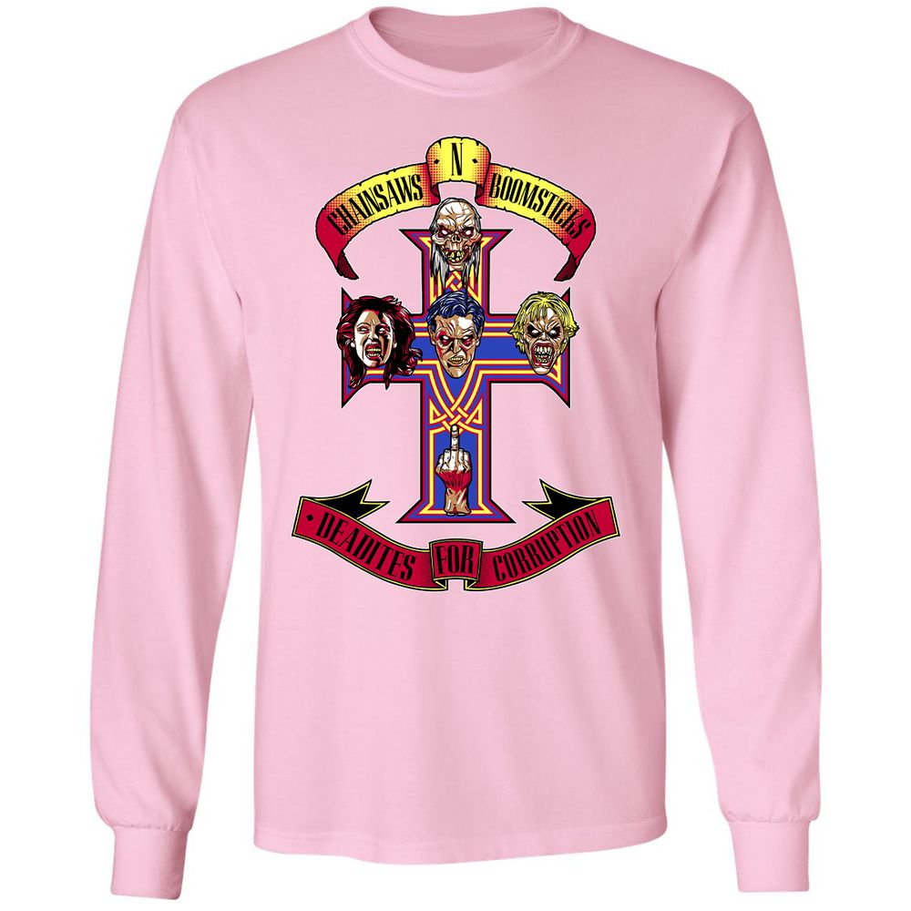 Long Sleeve T-Shirt - UQW6SSGK - Light Pink - 3
