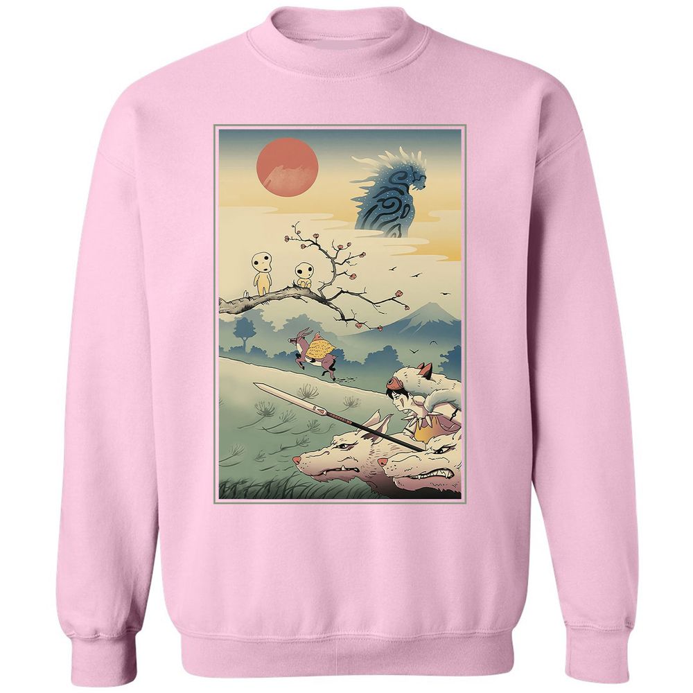 Classic Unisex Sweatshirt - BRJQPRUY - Light Pink - 3