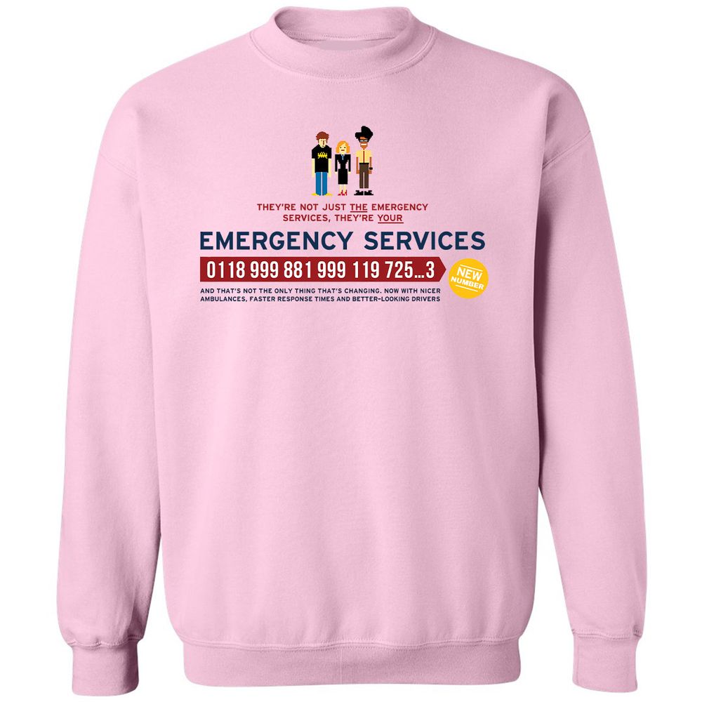 Classic Unisex Sweatshirt - SB2V4VY7 - Light Pink - 3