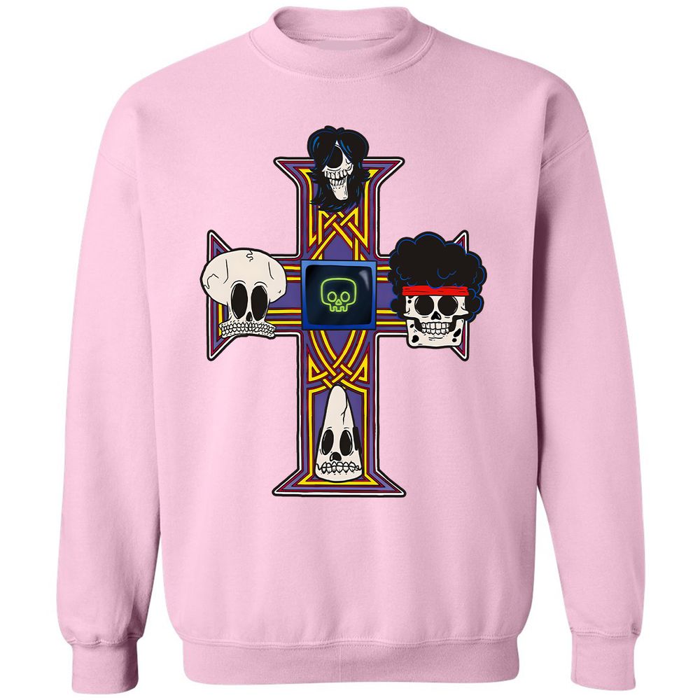 Classic Unisex Sweatshirt - V136VAW3 - Light Pink - 3