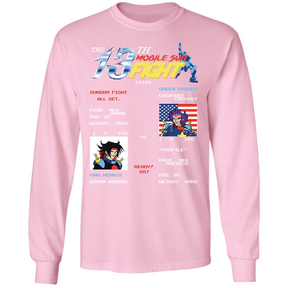 Long Sleeve T-Shirt - 45TJH3RE - Light Pink - 3
