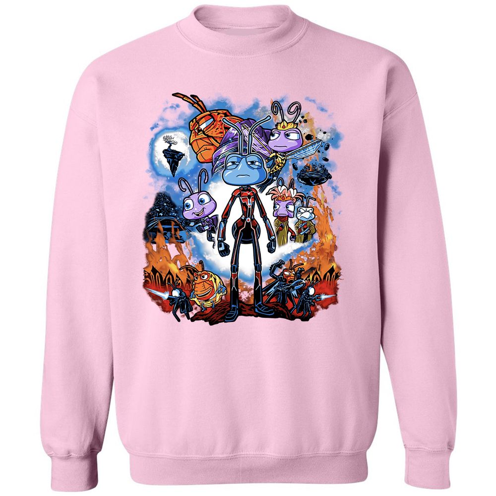 Classic Unisex Sweatshirt - 5FKHMS7S - Light Pink - 3